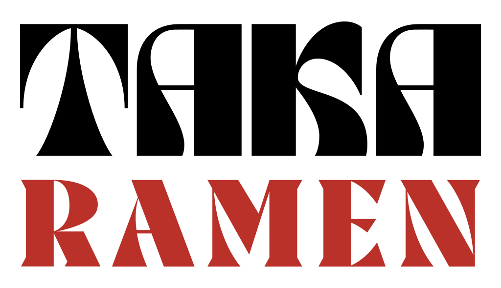 Taka Ramen Text Logo